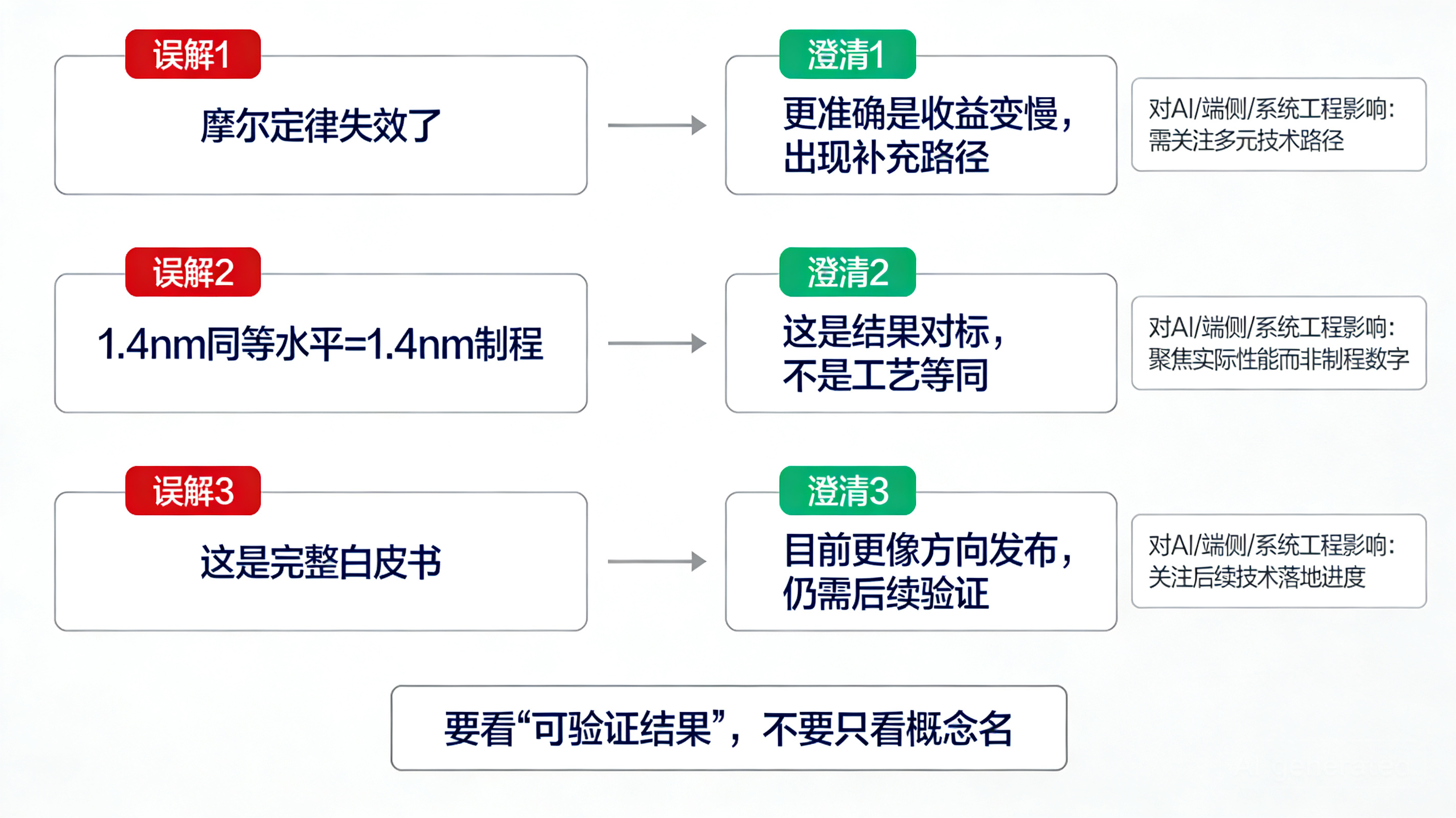 韬定律三大误解与澄清对比图