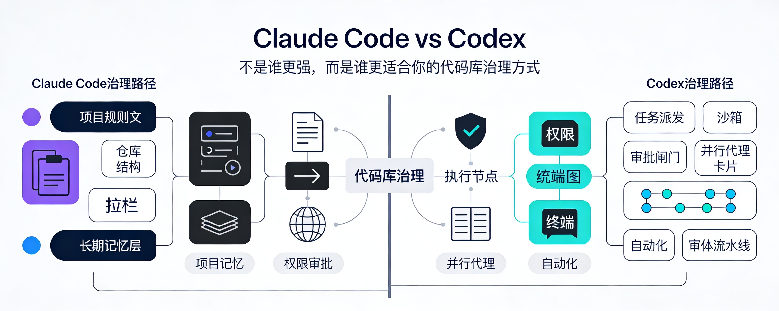 Claude Code vs Codex：不是谁更强，而是谁更适合你的代码库治理方式