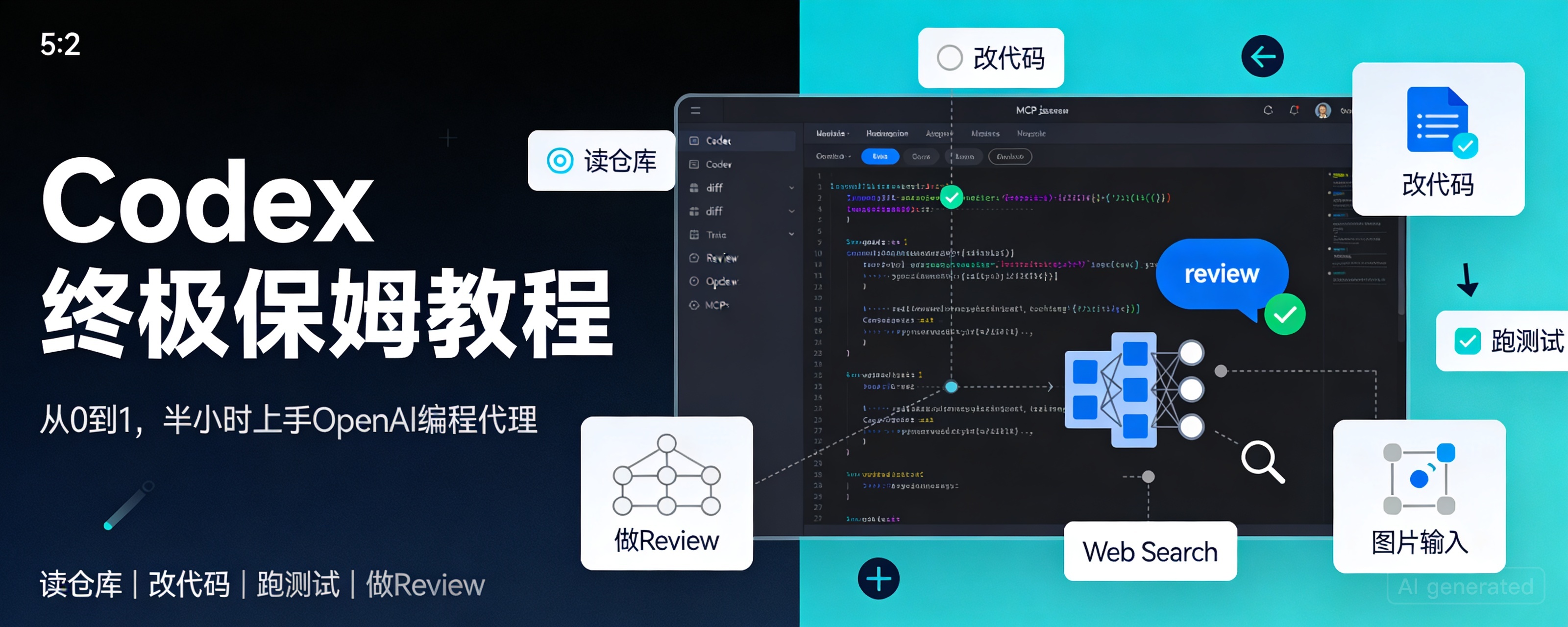 Codex终极保姆教程：从0到1带你速通